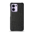 Шкіряна накладка Stenk Reptile для OPPO Reno13 F 4G Чорний