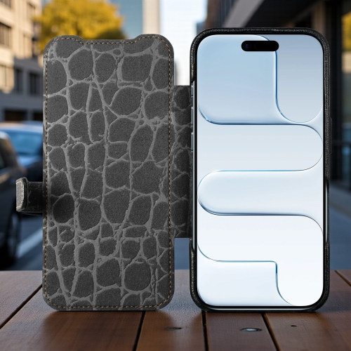 чохол-книжка на Apple iPhone 17 Air Чорний Stenk Premium фото 2