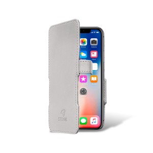 Чохол книжка Stenk Prime для Apple iPhone X /Xs Білий
