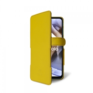 Чехол книжка Stenk Prime для Motorola Moto G31 Желтый