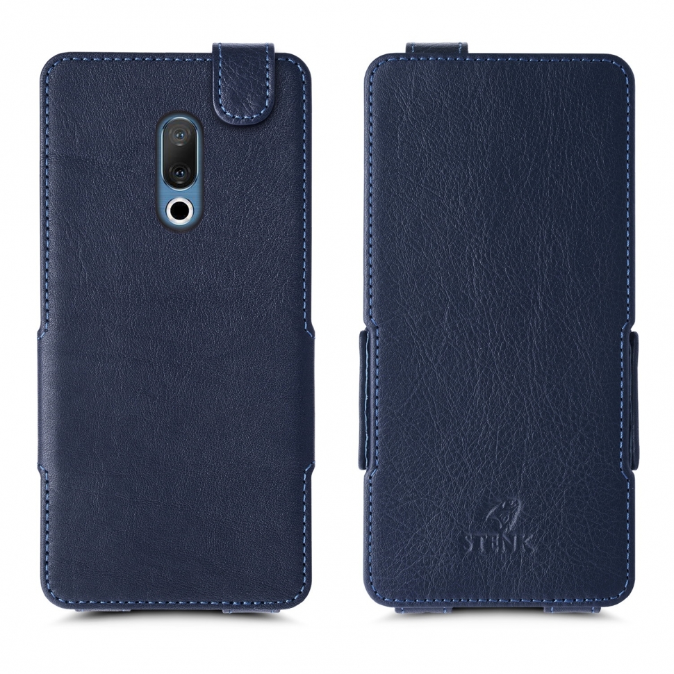 

Чехол флип Stenk Prime для Meizu 15 Синий