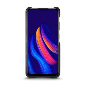 Шкіряна накладка Stenk Reptile Cover для Infinix Hot 30 Play NFC Чорна