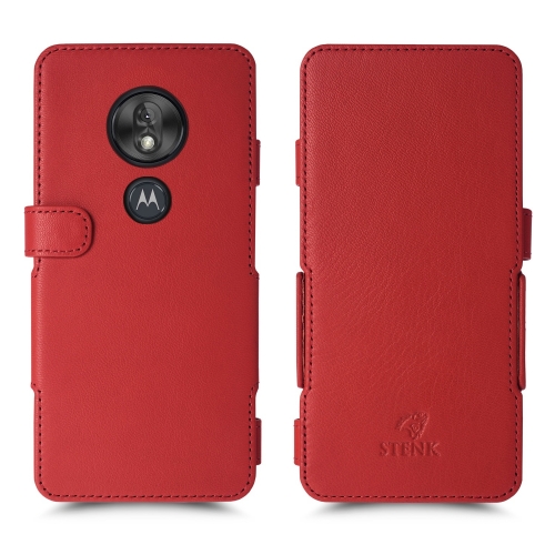 чехол-книжка на Motorola Moto G7 Play Красный Stenk Prime фото 1
