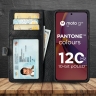 Чехол книжка Stenk Premium Wallet для Motorola Moto G84 Чёрный