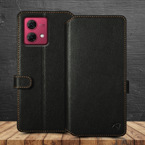 чохол-гаманець на Motorola Moto G84 Чорний Stenk Premium Wallet фото 1