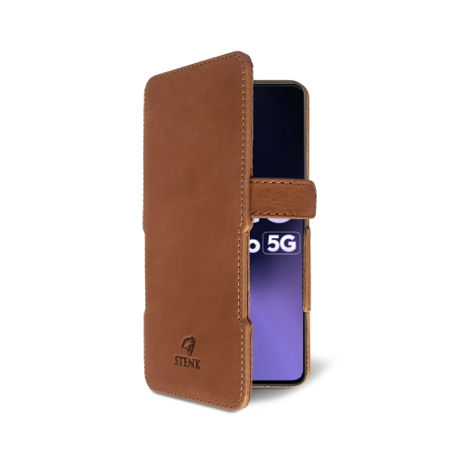 чехол-книжка на Xiaomi Poco X6 Neo Светло коричневый Stenk Prime фото 2