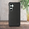Шкіряна накладка Stenk Cover для Samsung Galaxy S24 FE Чорний