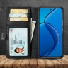 Чохол-портмоне Stenk Premium Wallet для Realme 13 4G Чорний