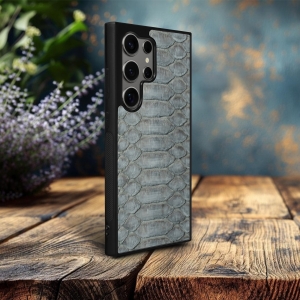 Накладка SkinBacker Python Scales для Samsung Galaxy S24 Ultra Сірий