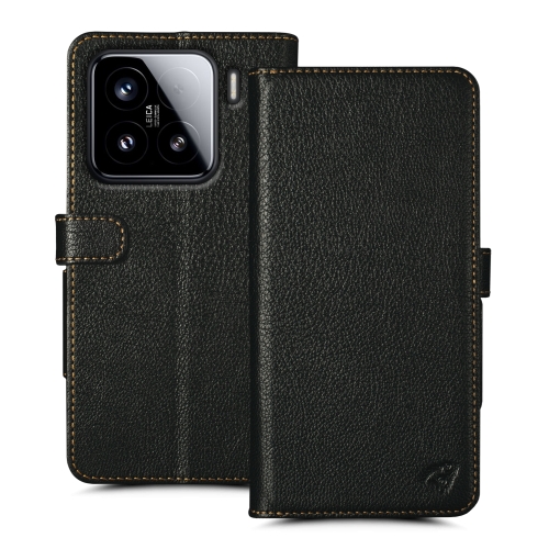 чохол-книжка на Xiaomi 15 Чорний Stenk Wallet фото 2