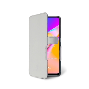Чехол книжка Stenk Prime для OPPO Reno5 Lite Белый