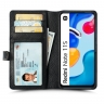 Чехол книжка Stenk Premium Wallet для Xiaomi Redmi Note 11S Чёрный