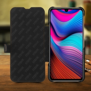 Чехол книжка Stenk Premium для Infinix Note 12 Чёрный