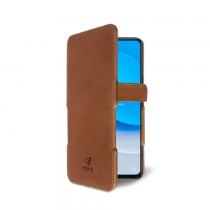 Чехол книжка Stenk Prime для TECNO Camon 19 Pro Camel