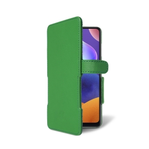 Чехол книжка Stenk Prime для Samsung Galaxy A31 Зелёный
