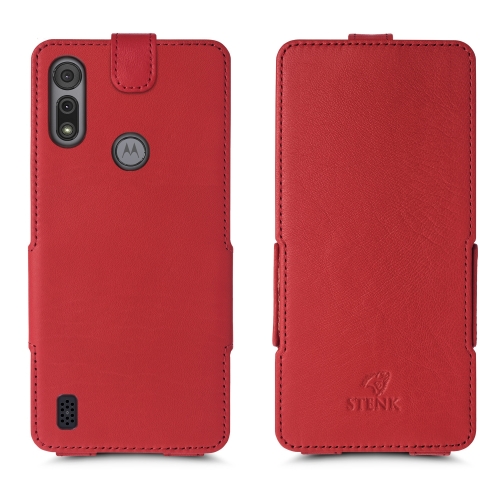 чохол-фліп на Motorola Moto e6s Червоний Stenk Prime фото 1