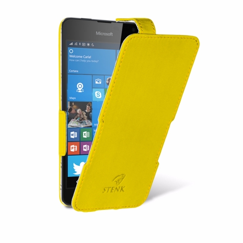 чохол-фліп на Microsoft Lumia 650 Жовтий Stenk Сняты с производства фото 2