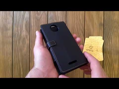 Чохол книжка Stenk Wallet для Motorola Moto C Plus (XT1723) Чорний Відео