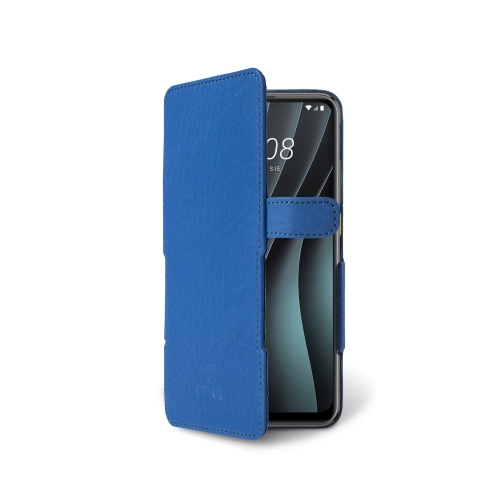 чехол-книжка на HTC Desire 20 Pro Ярко-синий Stenk Prime фото 2