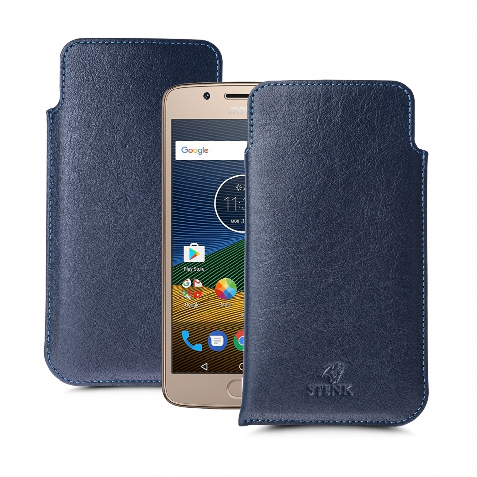 

Футляр Stenk Elegance для Motorola Moto G5 (XT1676) Синий