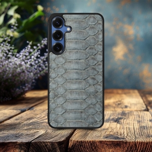 Накладка SkinBacker Python Scales до Samsung Galaxy S25 Plus Сірий