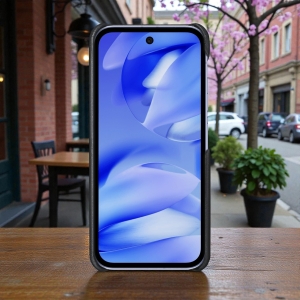 Шкіряна накладка Stenk Reptile для Google Pixel 9a Чорний