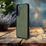 Накладка SkinBacker Mini Python Scales для Samsung Galaxy S25 Оливковый
