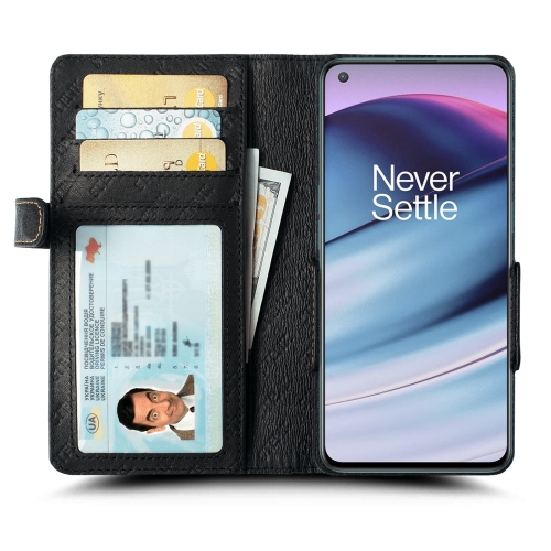 чохол-книжка на OnePlus Nord CE 5G Чорний Stenk Wallet фото 2