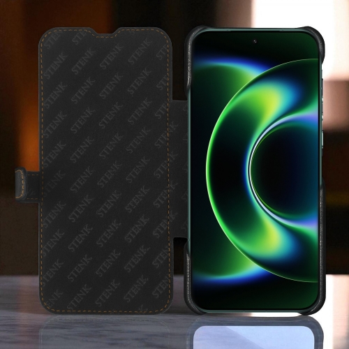 чехол-книжка на Xiaomi 17 Ultra Черный Stenk Premium фото 2