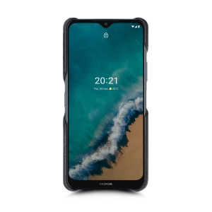 Шкіряна накладка Stenk Reptile Cover для Nokia G50 Чорна