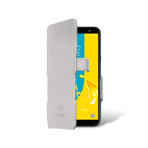 чехол-книжка на Samsung Galaxy J6 (2018) Белый Stenk Prime фото 2