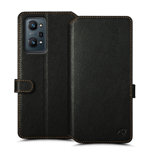 чехол-кошелек на Realme GT Neo2 Черный Stenk Premium Wallet фото 1