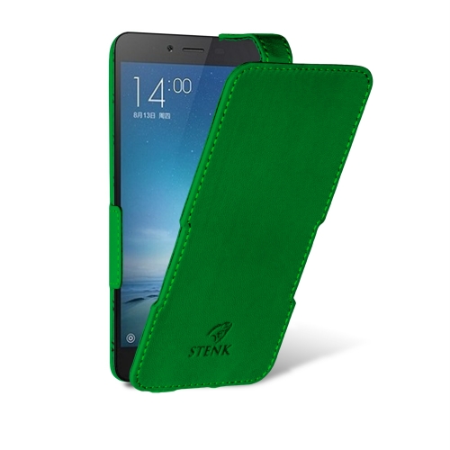 чохол-фліп на Xiaomi Redmi Note 2 Prime Зелений Stenk Сняты с производства фото 2