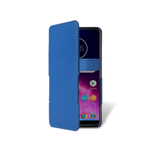 чохол-книжка на Motorola One Zoom Яскраво-синій  Prime фото 2