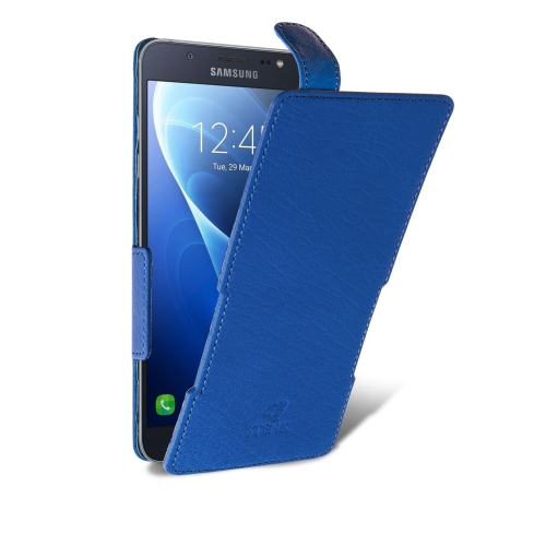 чохол-фліп на Samsung Galaxy J7 (2016) Яскраво-синій Stenk Prime фото 2