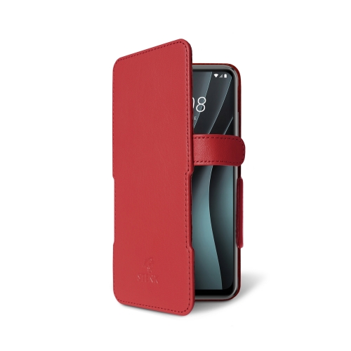 чехол-книжка на HTC Desire 20 Pro Красный Stenk Prime фото 2