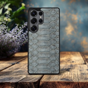 Накладка SkinBacker Python Scales для Samsung Galaxy S25 Ultra Сірий