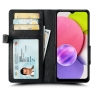 Чехол книжка Stenk Wallet для Samsung Galaxy A03s Черный