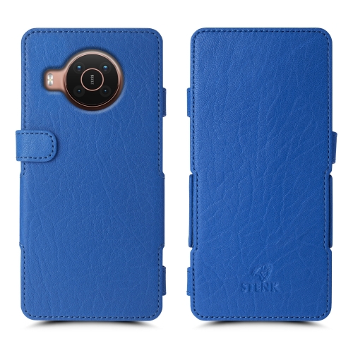 чехол-книжка на Nokia X20 Ярко-синий Stenk Prime фото 1