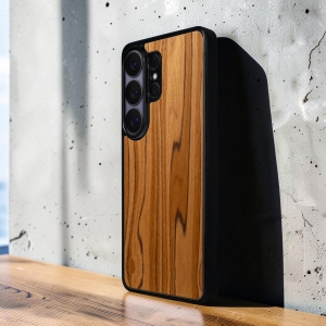 Накладка SkinBacker Wood для Samsung Galaxy S26 Ultra Римська оливка