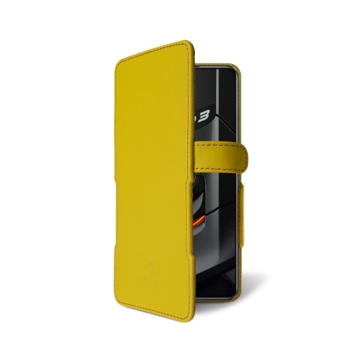 чехол-книжка на Realme GT Neo3 Желтый Stenk Prime фото 2
