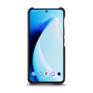Шкіряна накладка Stenk Reptile Cover для Realme 10 Pro Plus Чорна