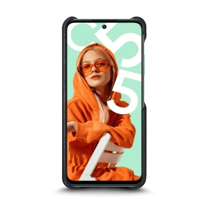 Шкіряна накладка Stenk Reptile Cover для Realme C55 Чорна