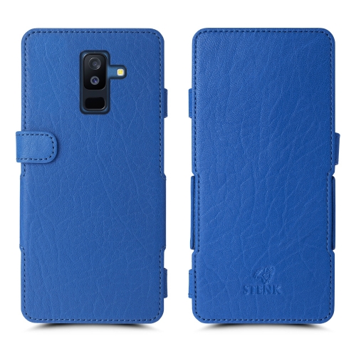 чохол-книжка на Samsung Galaxy A6 Plus Яскраво-синій Stenk Prime фото 1