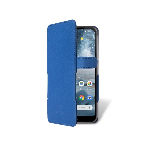 чехол-книжка на Nokia 4.2 Ярко-синий  Prime фото 2