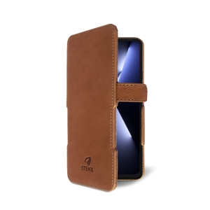 Чехол книжка Stenk Prime для TECNO Pova 5 Camel