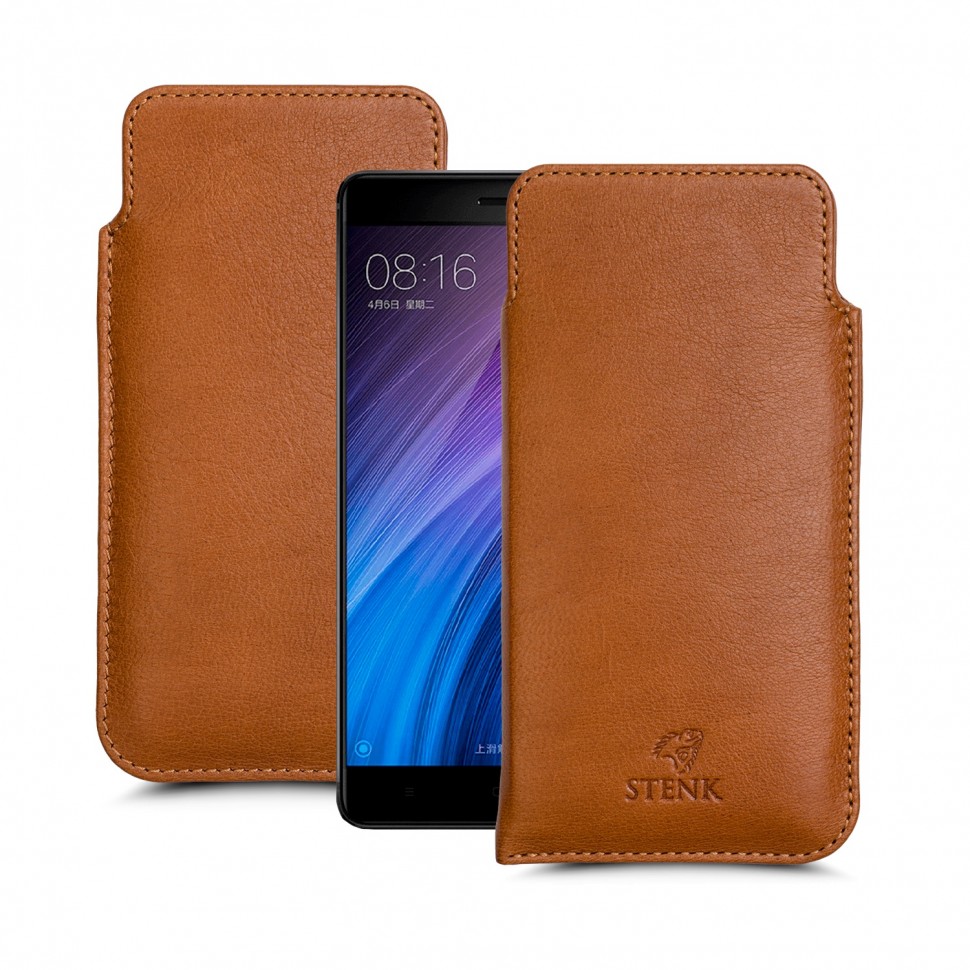 

Футляр Stenk Elegance для Xiaomi Redmi 4 Prime / Pro Camel, Светло-коричневый
