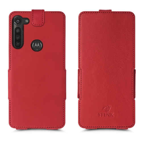 чехол-флип на Motorola Moto G8 Power Красный Stenk Prime фото 1