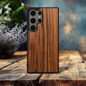 Накладка SkinBacker Wood для Samsung Galaxy S24 Ultra Палисандр