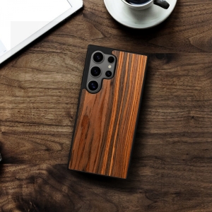 Накладка SkinBacker Wood для Samsung Galaxy S24 Ultra Палисандр